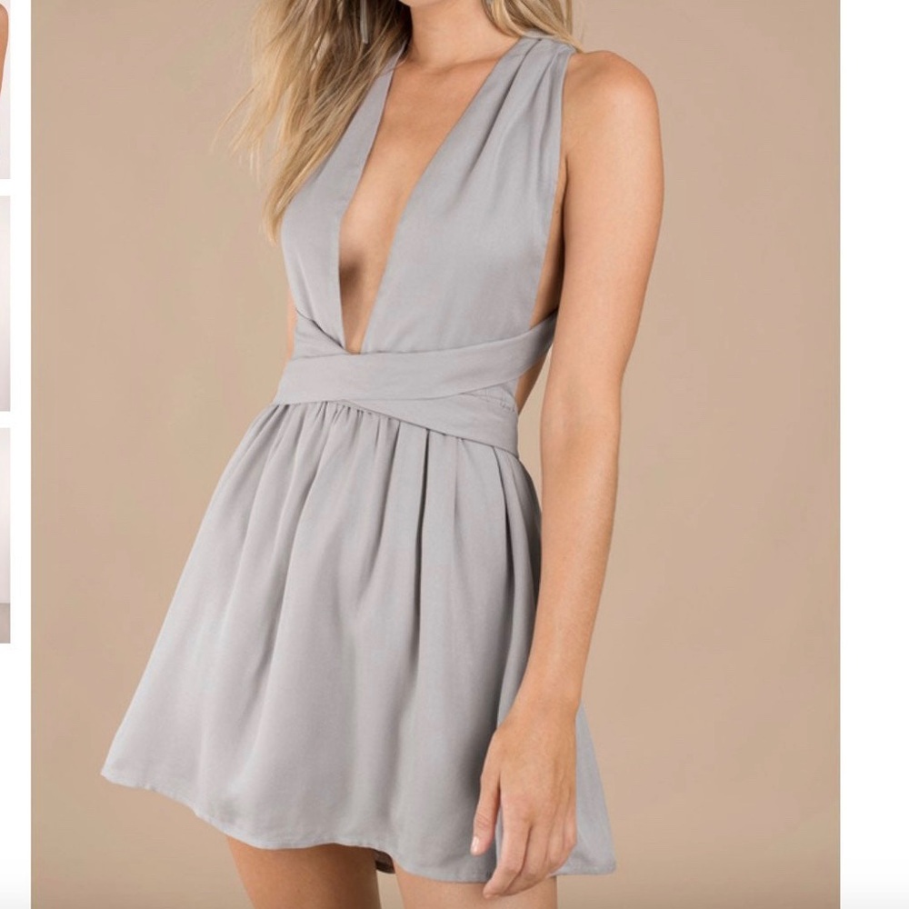 Tobi Mini Multi Way Skater Dress